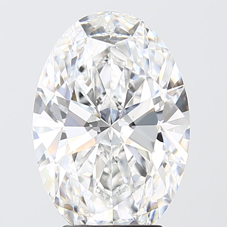 4.06ct Oval D VS2 Lab Created Diamond