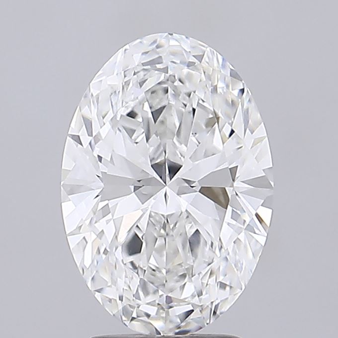 2.95ct Oval E VVS1 Lab Created Diamond