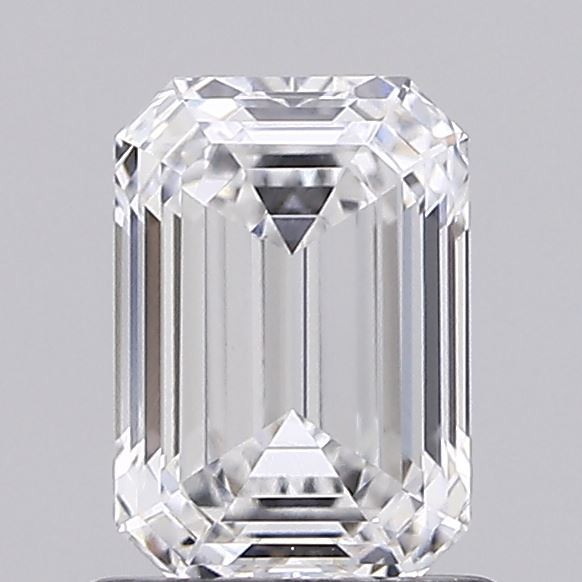 1.05ct Emerald D VS1 Lab Created Diamond