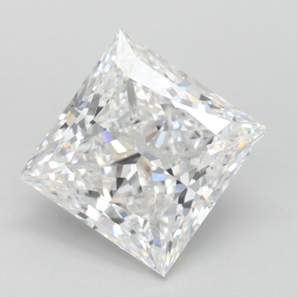 1.81ct Princess D IF Lab Created Diamond