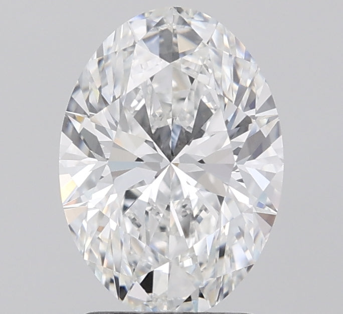 2.03ct Oval E VVS2 Lab Created Diamond