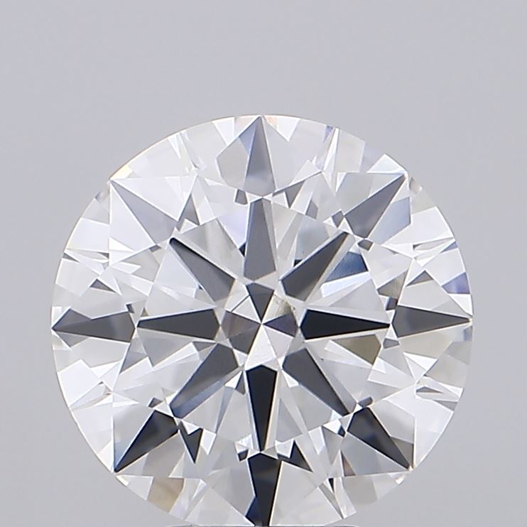 6.09ct Round D VS2 Lab Created Diamond
