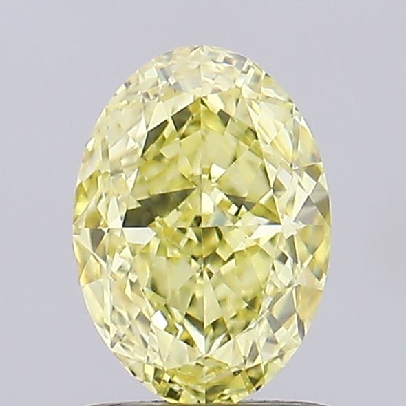 1.23ct Oval VVS2 Lab Created Diamond