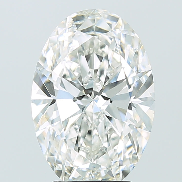 4.05ct Oval F VS1 Lab Created Diamond