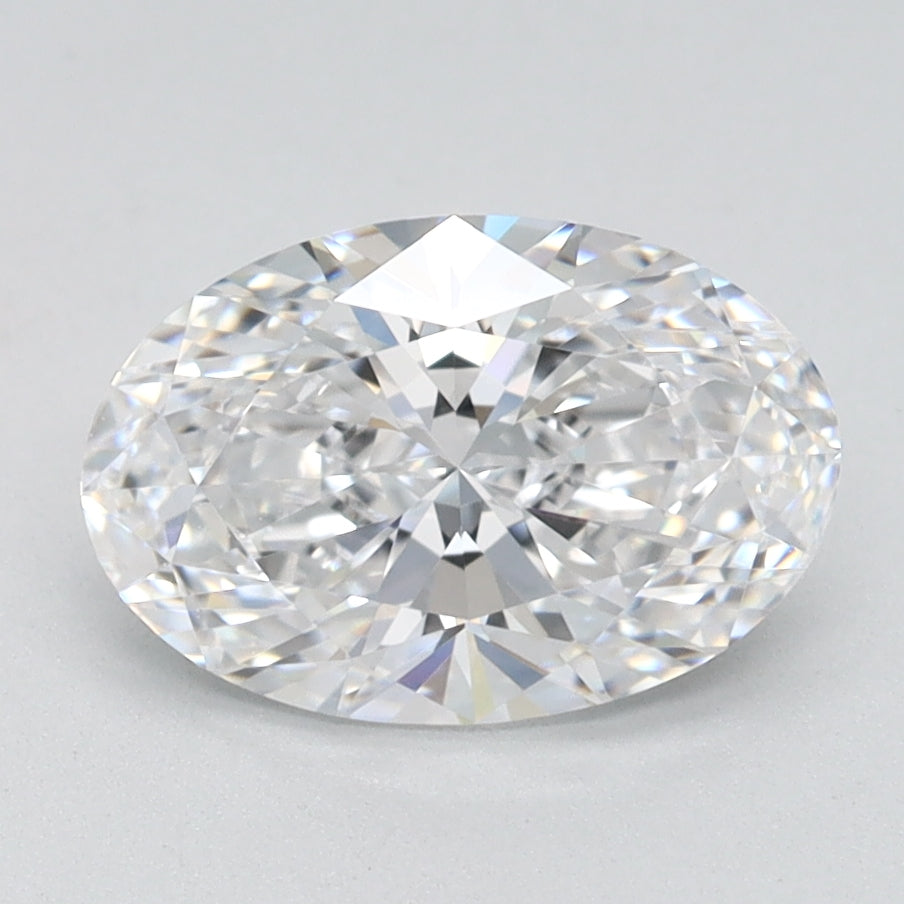 1.33ct Oval D VVS2 Lab Created Diamond