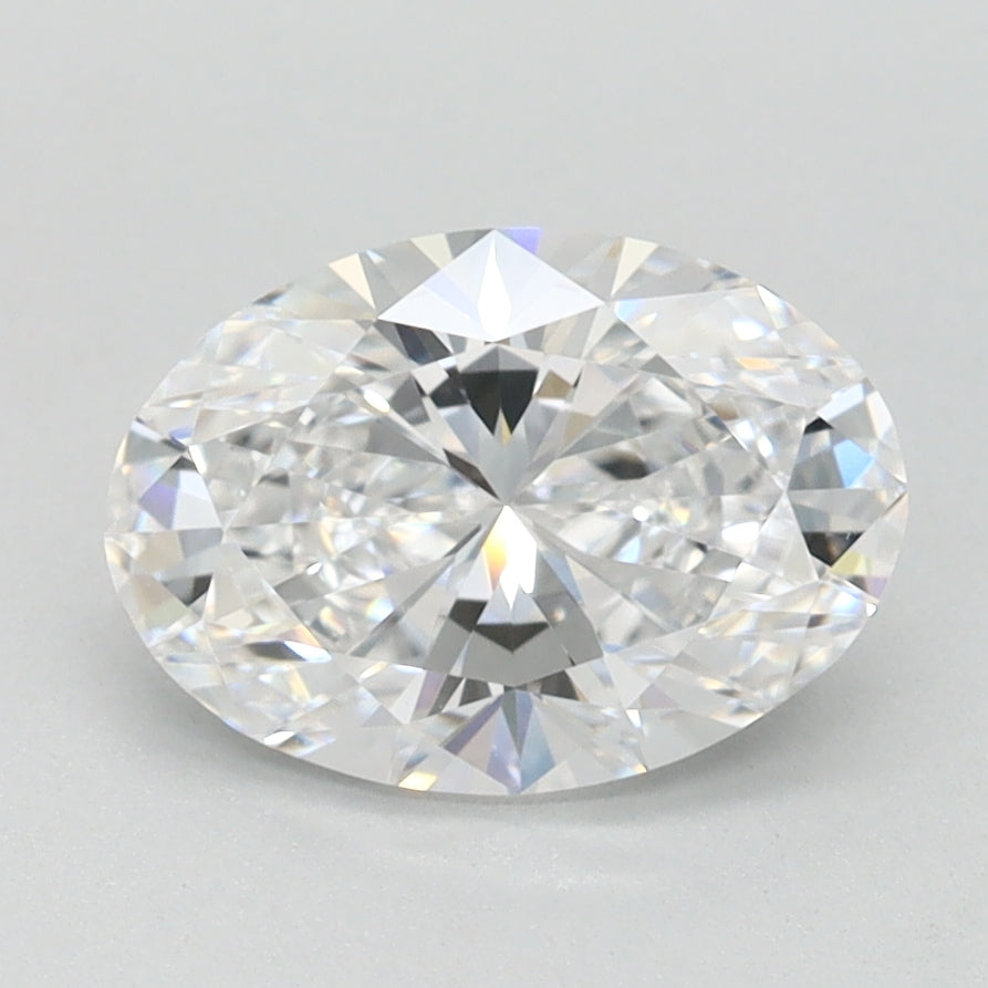 1.27ct Oval D IF Lab Created Diamond