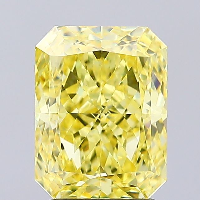 2.6ct Radiant VS1 Lab Created Diamond