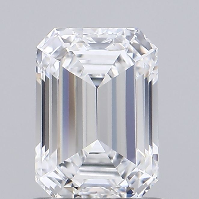 1.02ct Emerald D VVS2 Lab Created Diamond