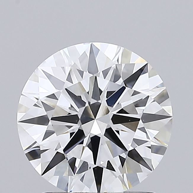 1.57ct Round F VVS2 Lab Created Diamond