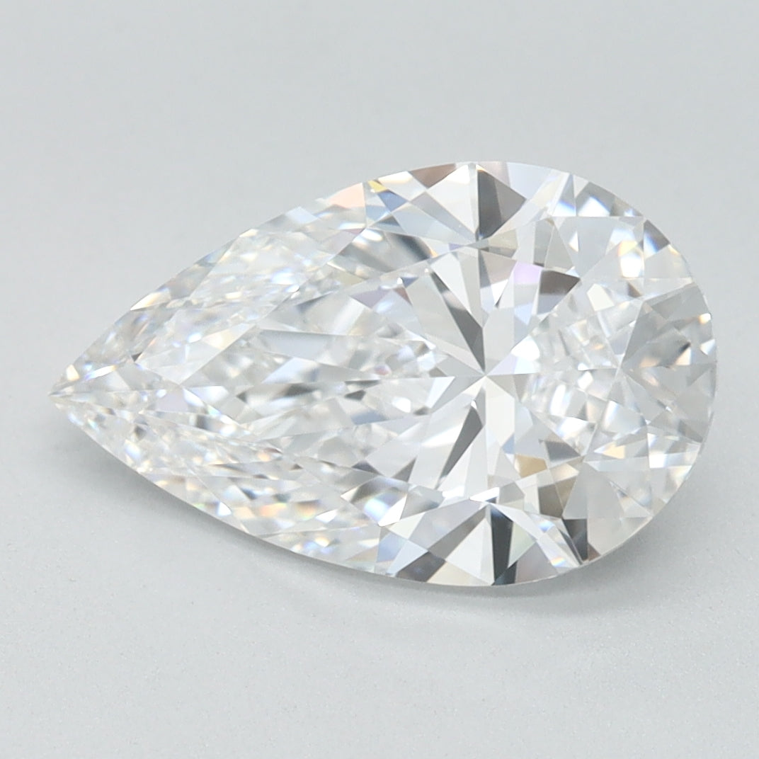 1.97ct Pear D VVS1 Lab Created Diamond