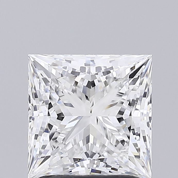 1.6ct Princess E VVS2 Lab Created Diamond