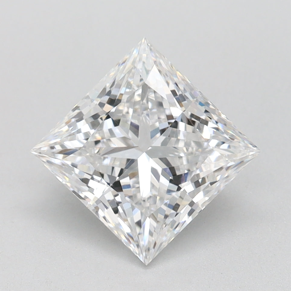 1.5ct Princess D IF Lab Created Diamond