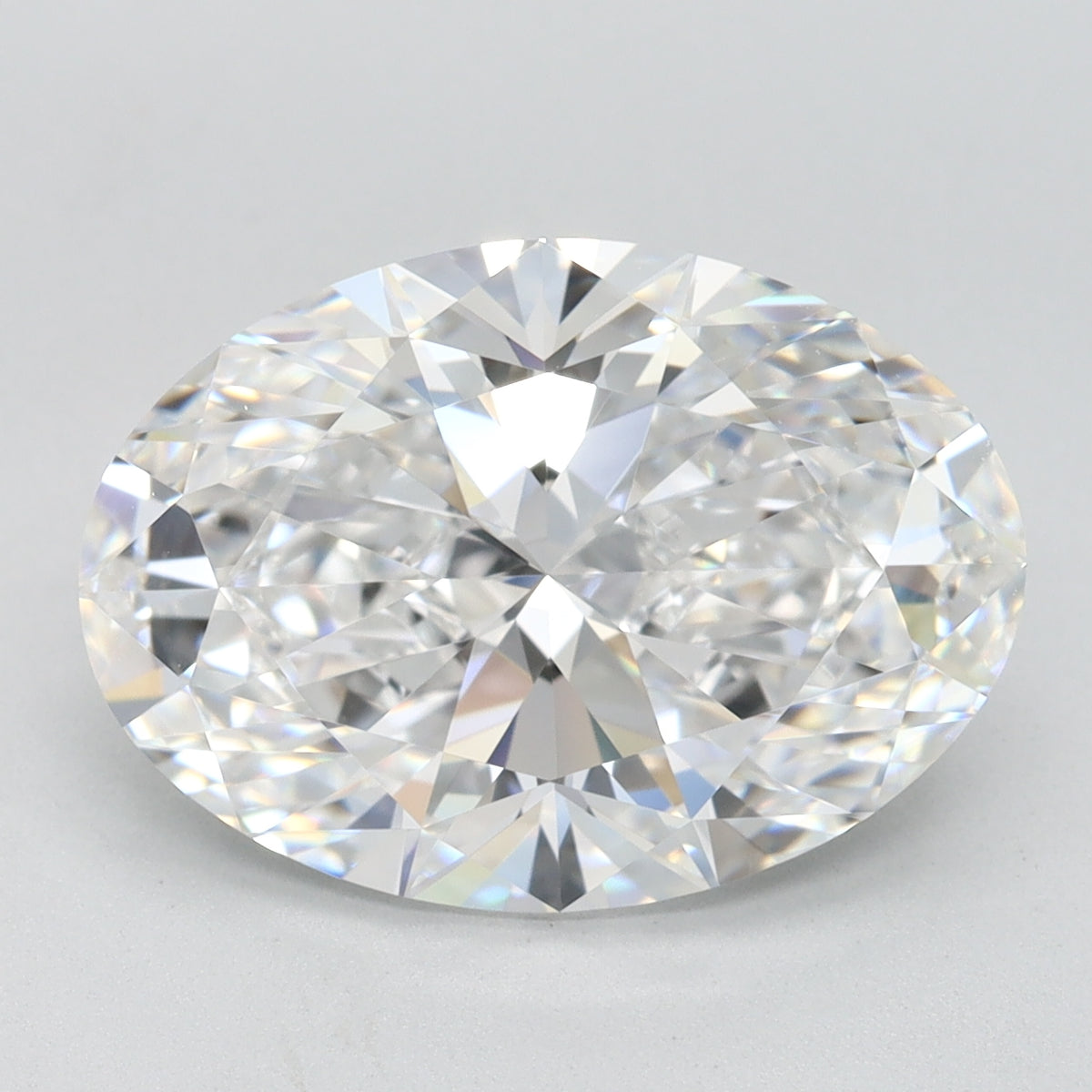 4.31ct Oval D VVS1 Lab Created Diamond