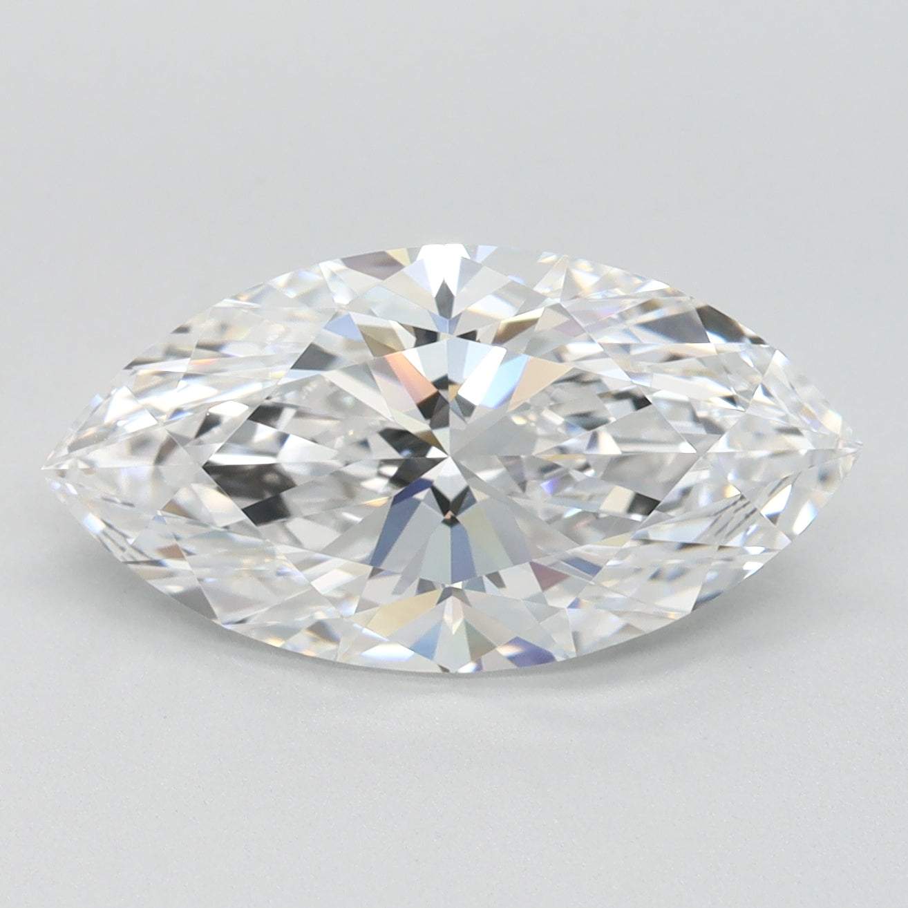 2.72ct Marquise D VVS1 Lab Created Diamond