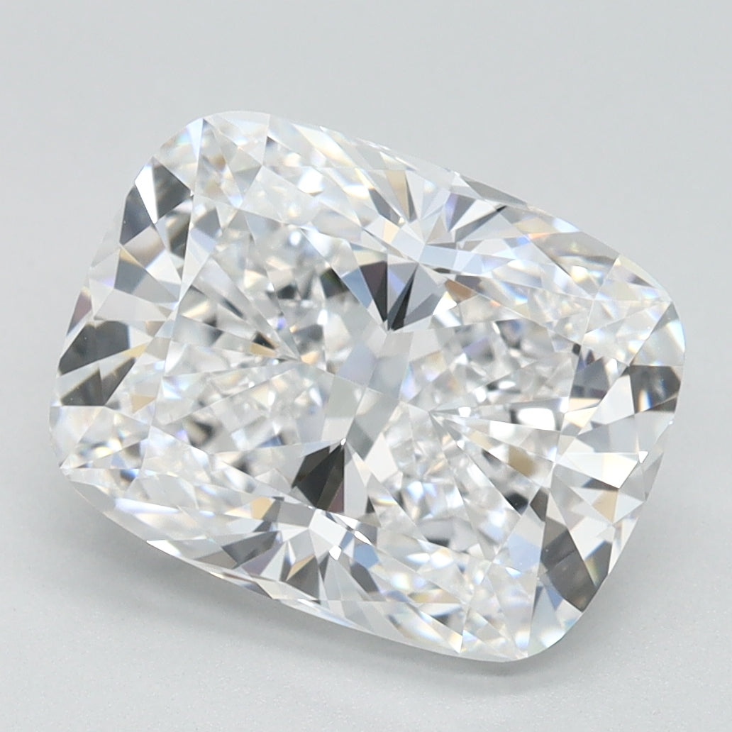 3.1ct Cushion D VVS2 Lab Created Diamond