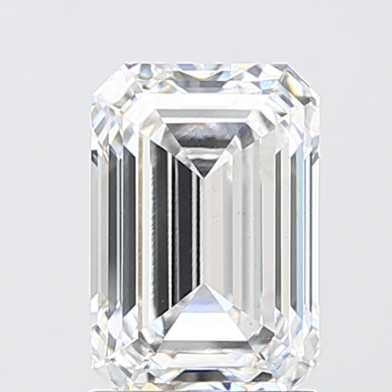 2.06ct Emerald D VVS2 Lab Created Diamond