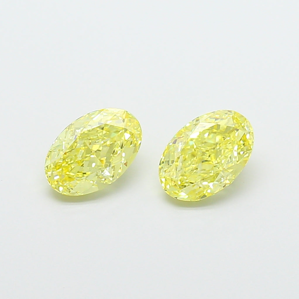 1.1ct Oval VVS2 Lab Created Diamond