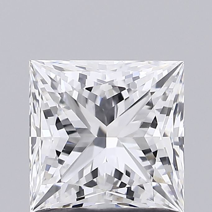 1.1ct Princess E VVS2 Lab Created Diamond