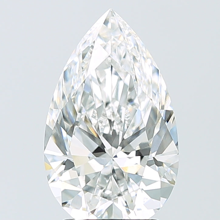 3.05ct Pear E VS1 Lab Created Diamond