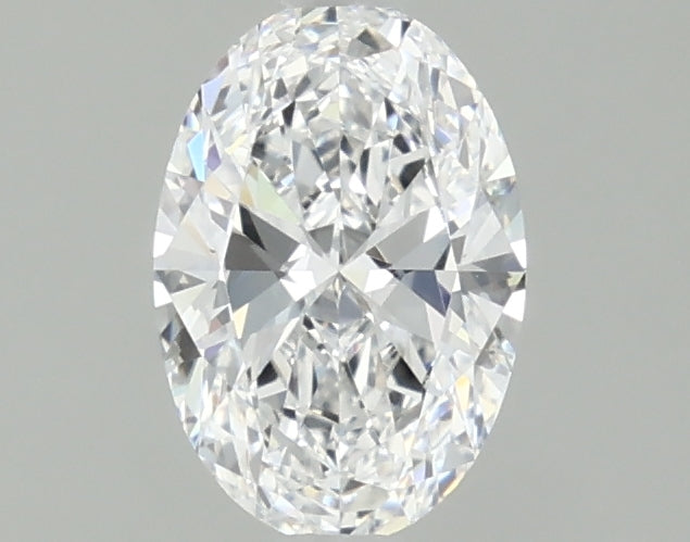 0.95ct Oval D VVS2 Lab Created Diamond
