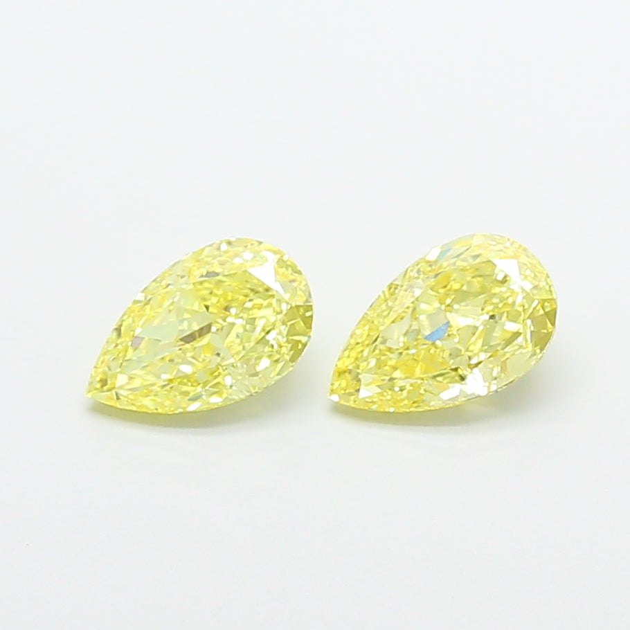 1.04ct Pear VVS2 Lab Created Diamond