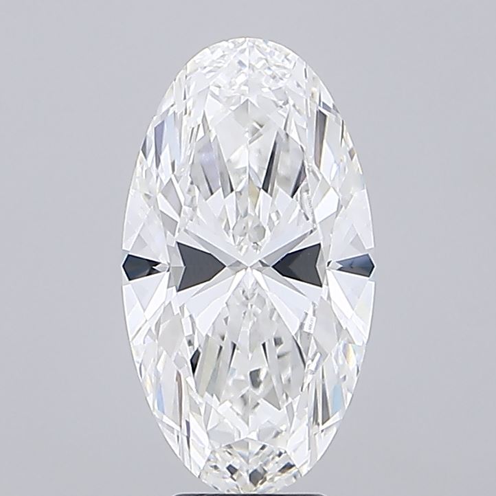 6.06ct Oval E VVS2 Lab Created Diamond
