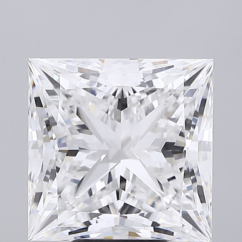 7.16ct Princess E VVS2 Lab Created Diamond