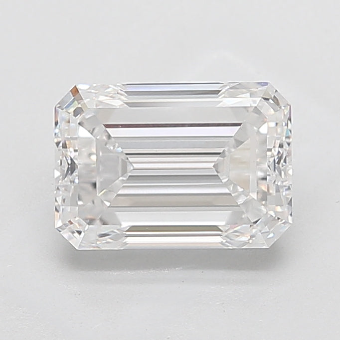 4.01ct Emerald D VVS2 Lab Created Diamond
