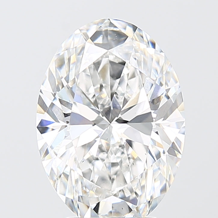 4.08ct Oval D VS2 Lab Created Diamond