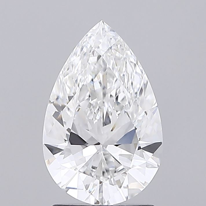1.42ct Pear E VVS1 Lab Created Diamond