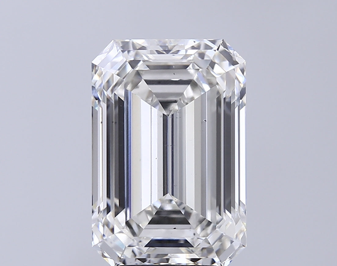 7.01ct Emerald G VS2 Lab Created Diamond