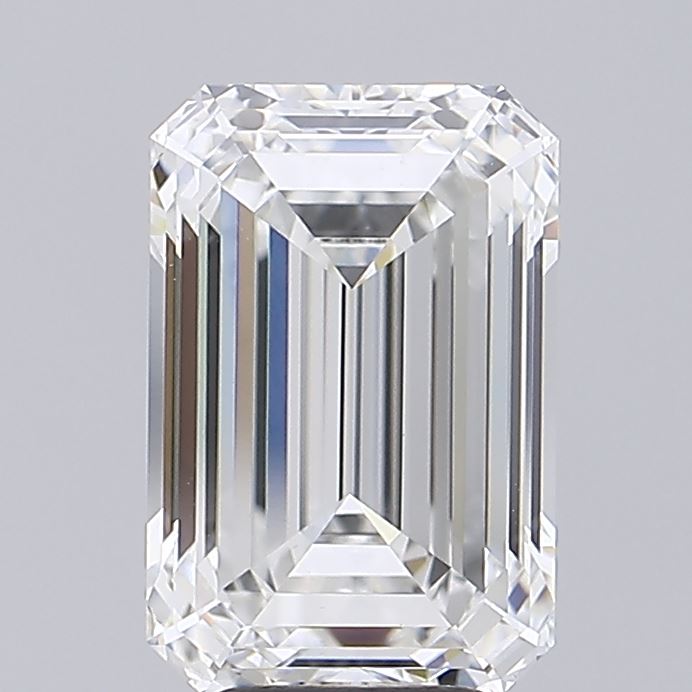 5.04ct Emerald E VVS2 Lab Created Diamond