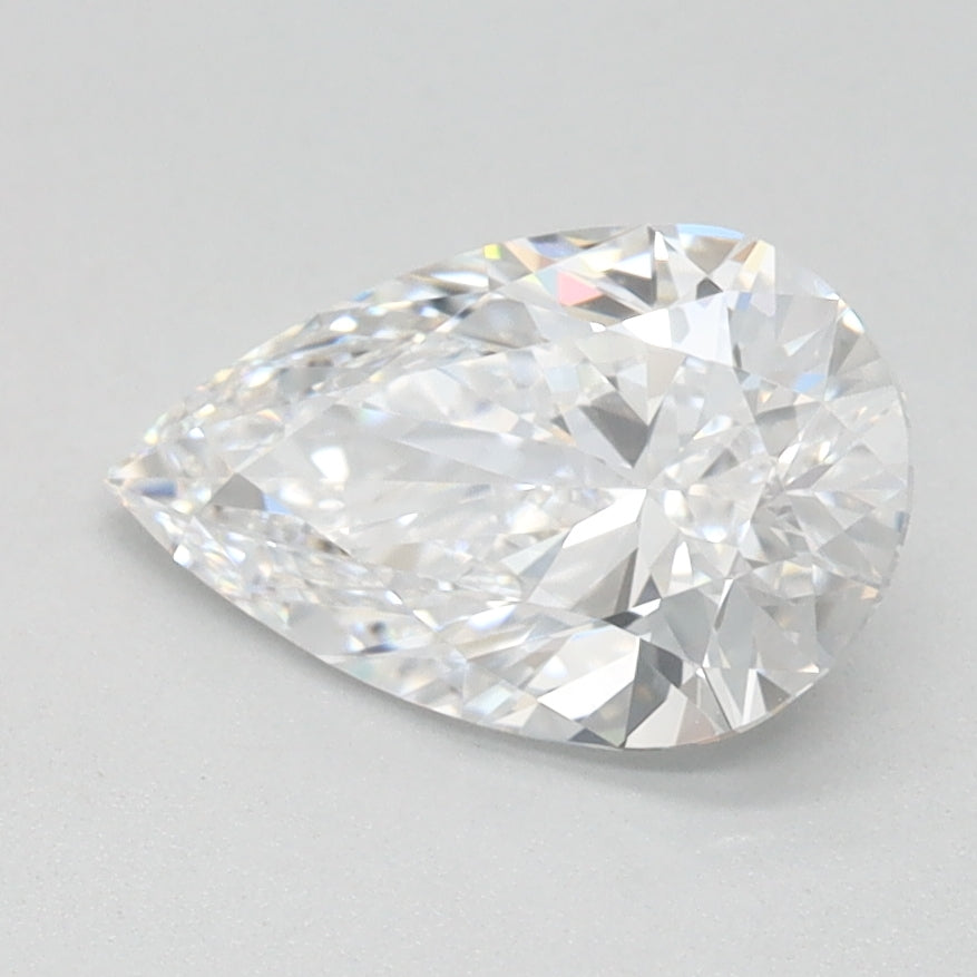 1.02ct Pear D IF Lab Created Diamond