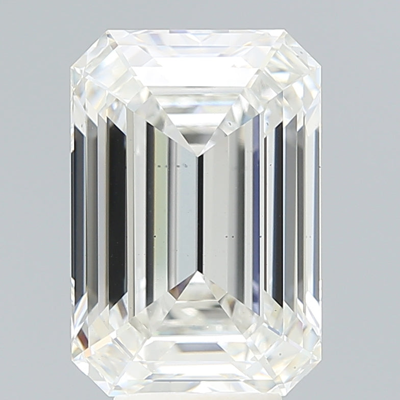 6.01ct Emerald G VS2 Lab Created Diamond