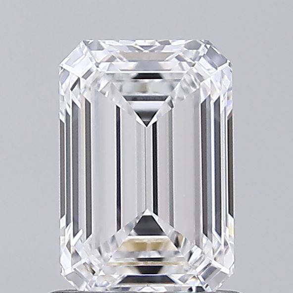 1.06ct Emerald D VVS1 Lab Created Diamond