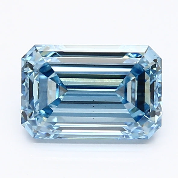 1.23ct Emerald VS2 Lab Created Diamond