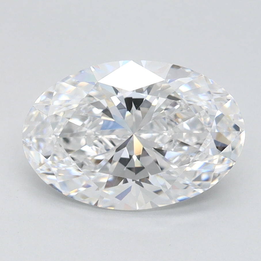 1.37ct Oval D IF Lab Created Diamond