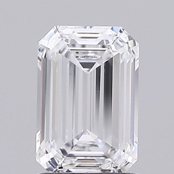 1.01ct Emerald D IF Lab Created Diamond