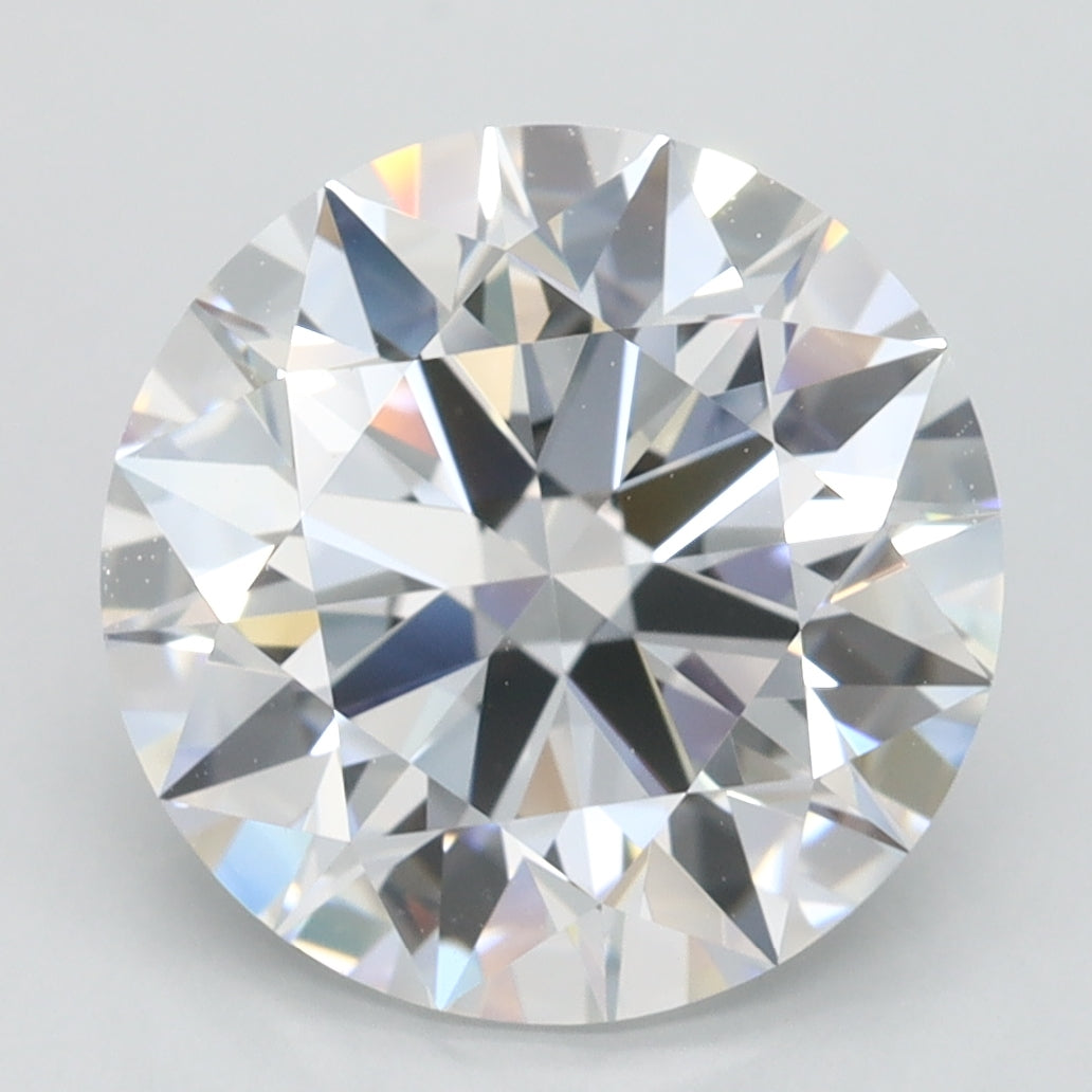 3.8ct Round D VVS1 Lab Created Diamond