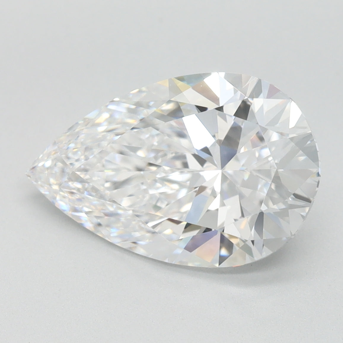 2.61ct Pear D VVS1 Lab Created Diamond
