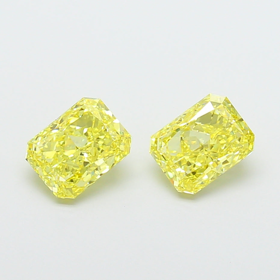 1.08ct Radiant VVS2 Lab Created Diamond