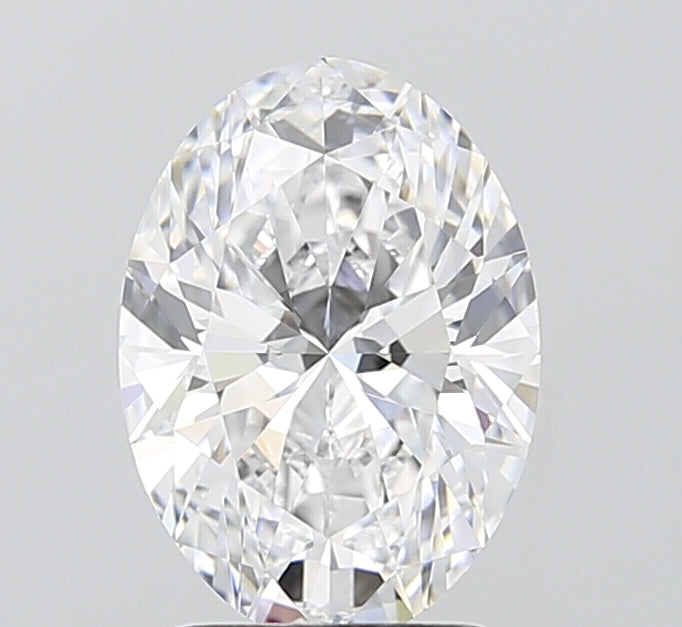 2.1ct Oval D VVS2 Lab Created Diamond