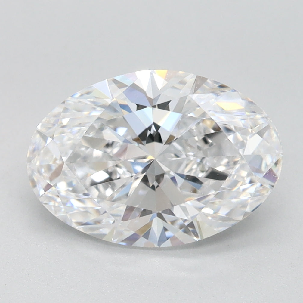 2.01ct Oval D IF Lab Created Diamond