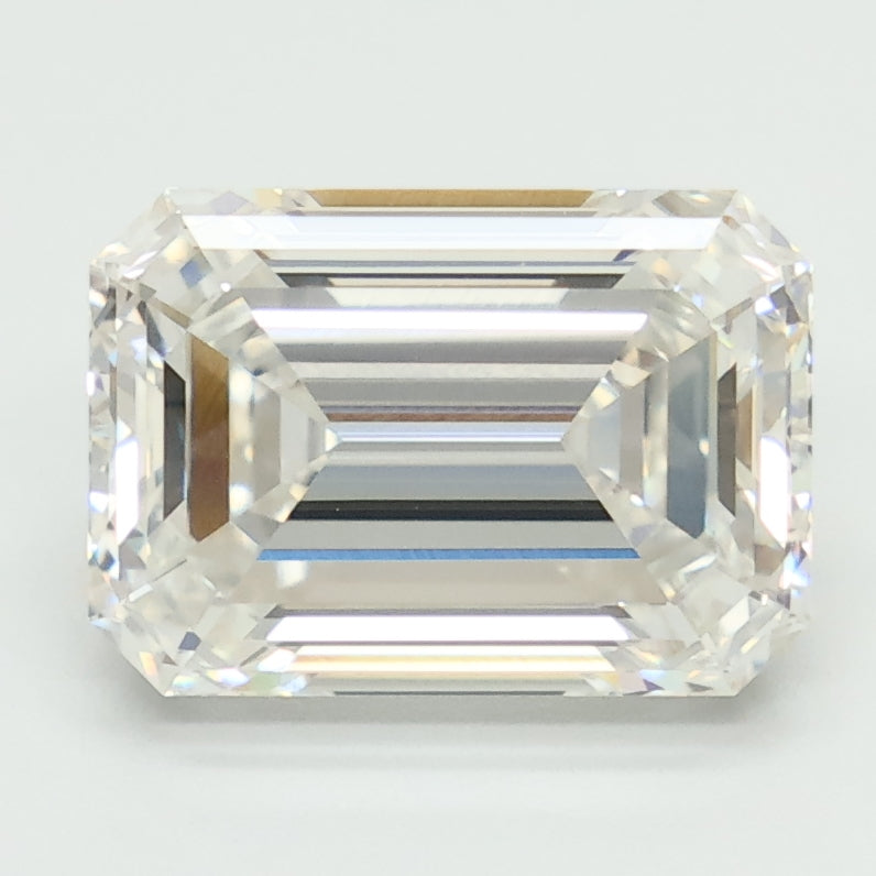 4.02ct Emerald F VVS1 Lab Created Diamond