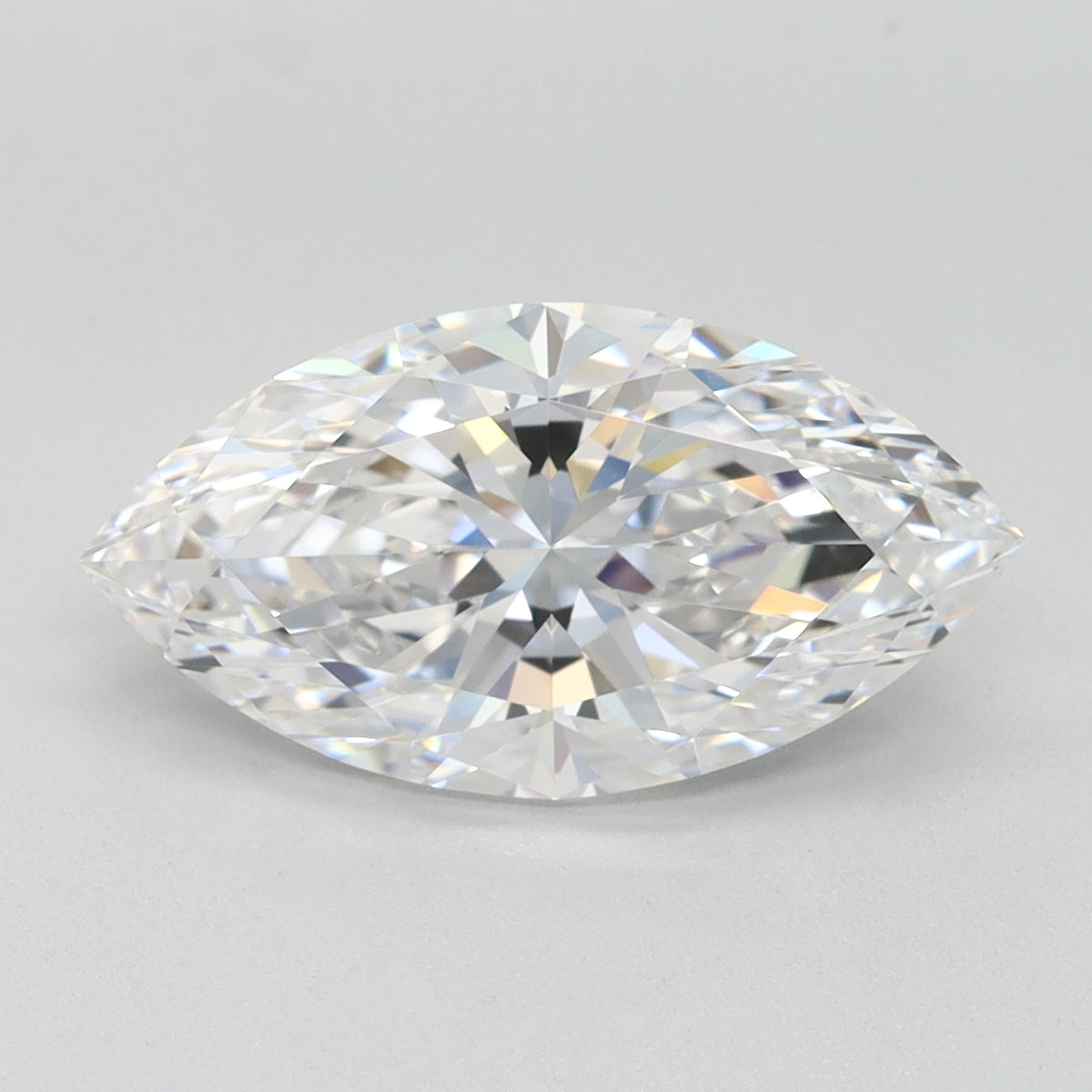 2.18ct Marquise D IF Lab Created Diamond