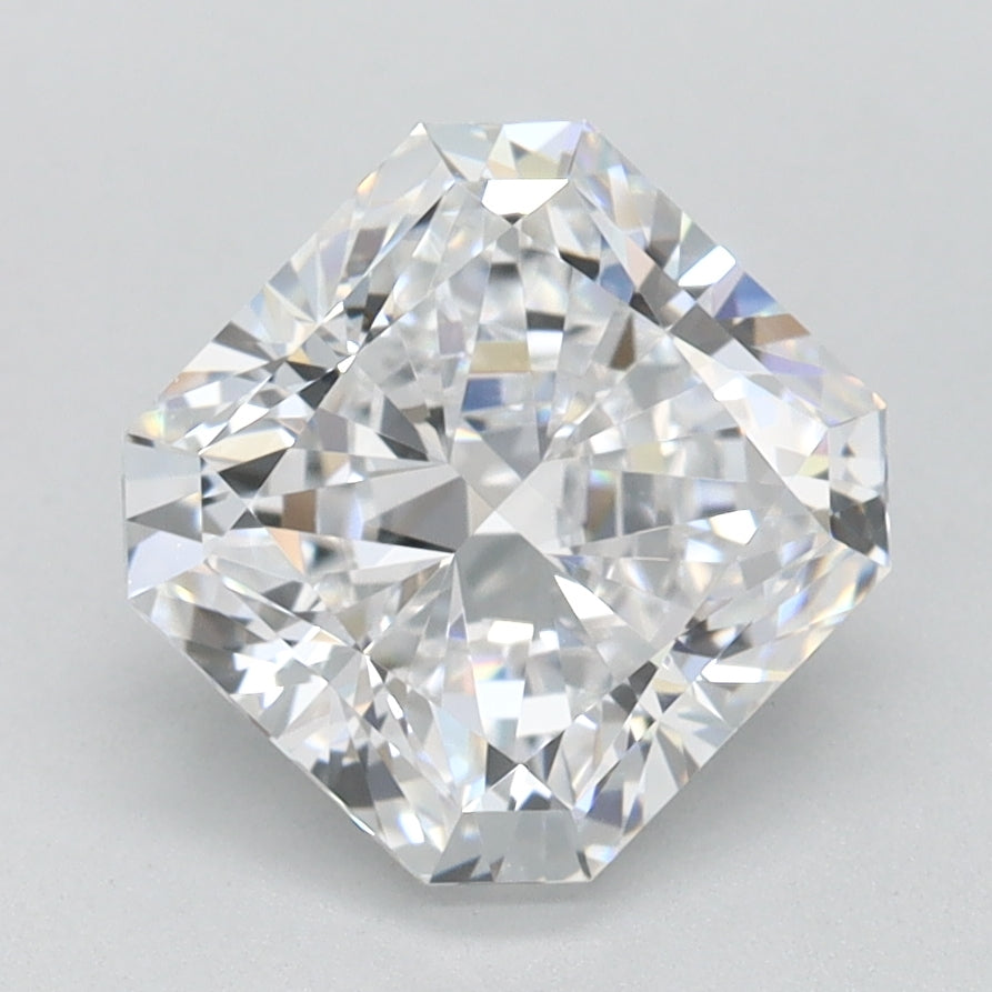 1.86ct Radiant D VVS1 Lab Created Diamond