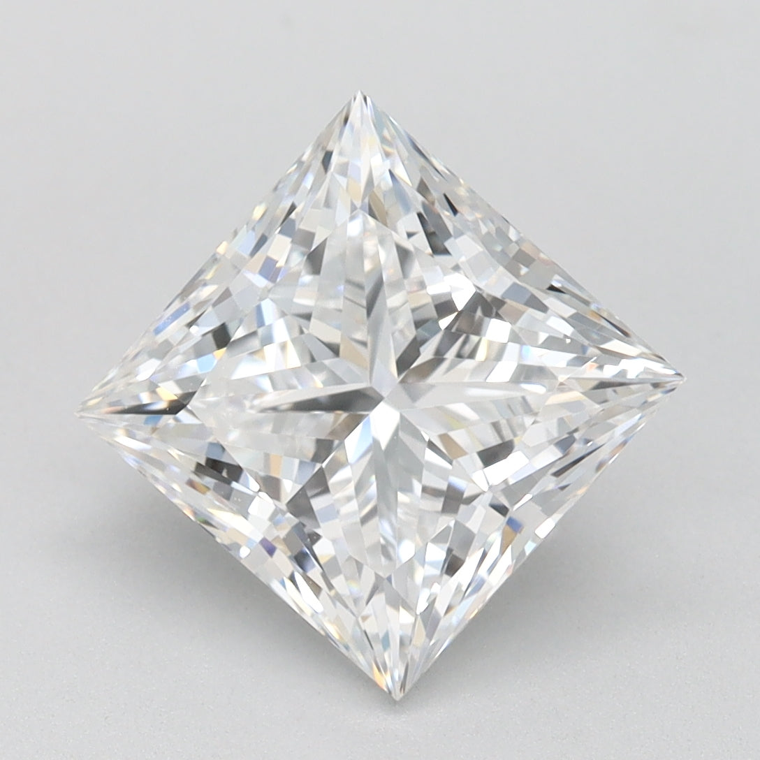 2.51ct Princess D VVS1 Lab Created Diamond