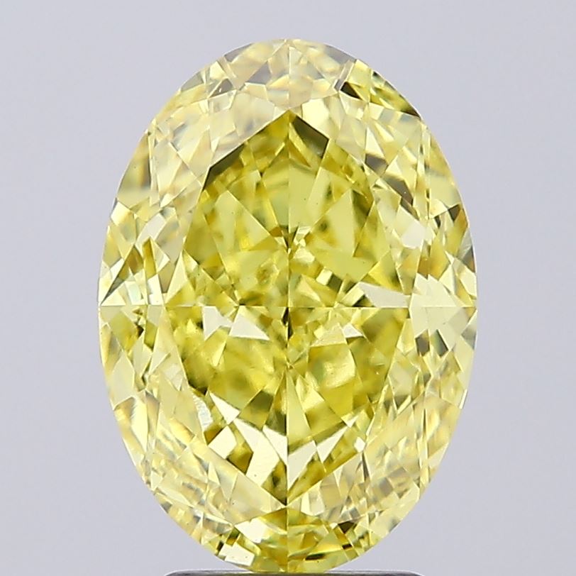 4.02ct Oval VVS2 Lab Created Diamond