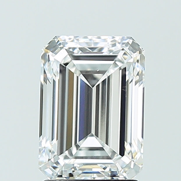 2.53ct Emerald D VVS2 Lab Created Diamond