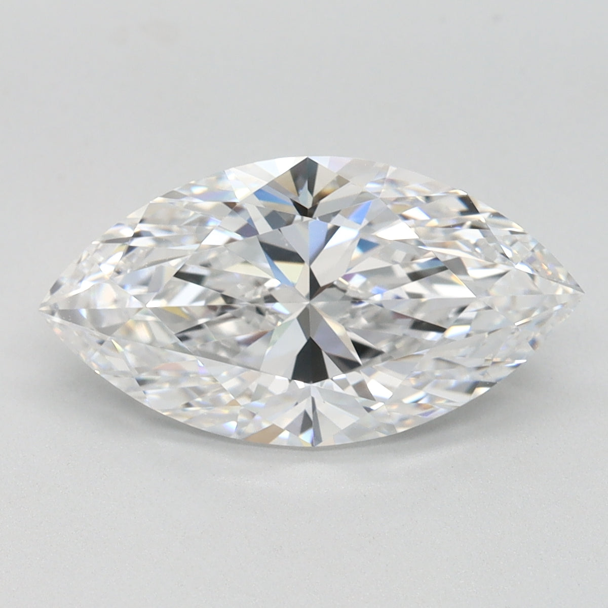 2.56ct Marquise D IF Lab Created Diamond